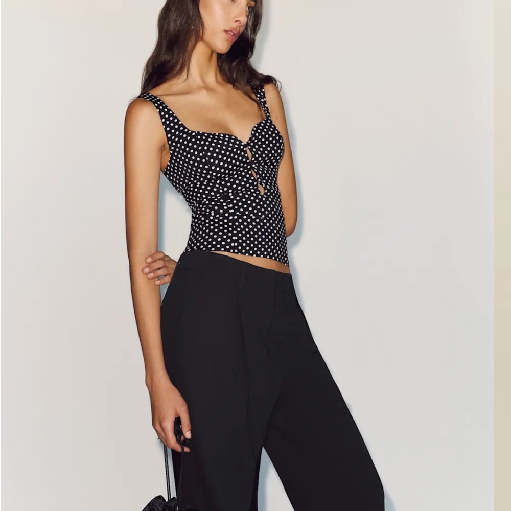 Francy Top - Caviar Dot